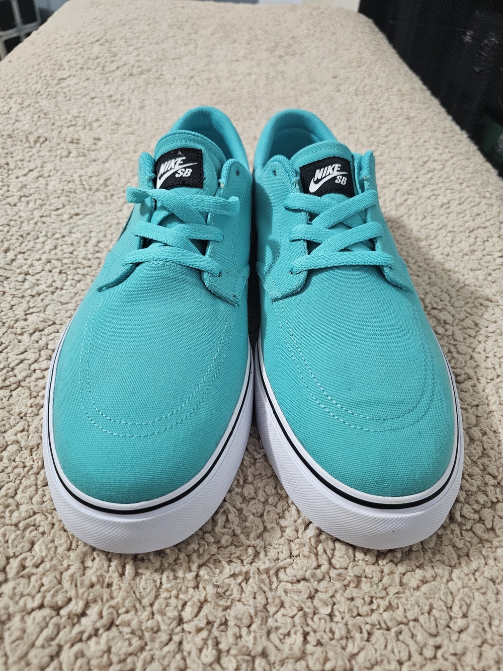 Nike SB Men’s Teal Canvas Skate Sneakers